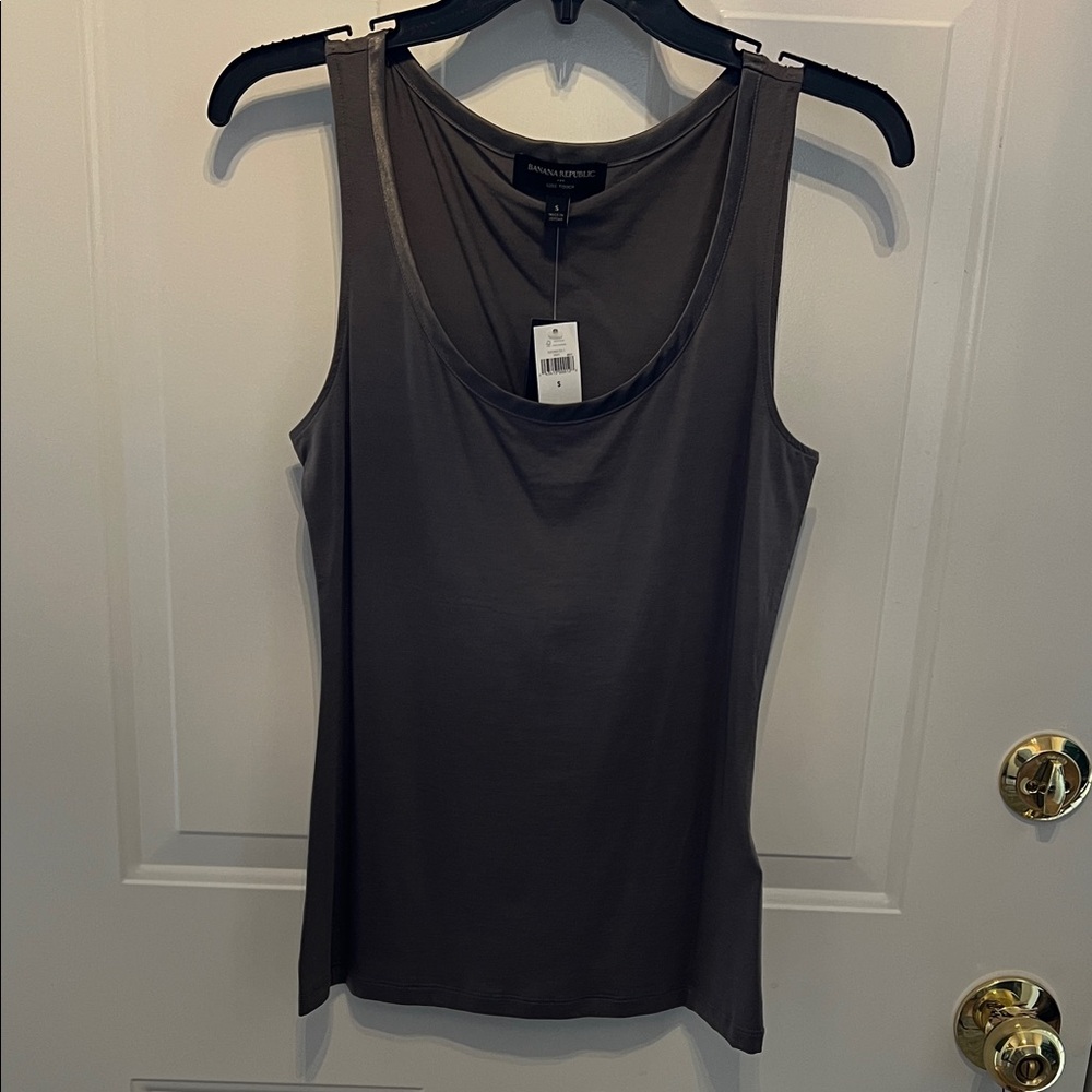 Banana Republic Charcoal Tank Top